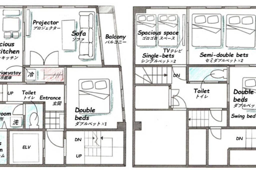Meee Shinjuku Appartement Tokio Buitenkant foto